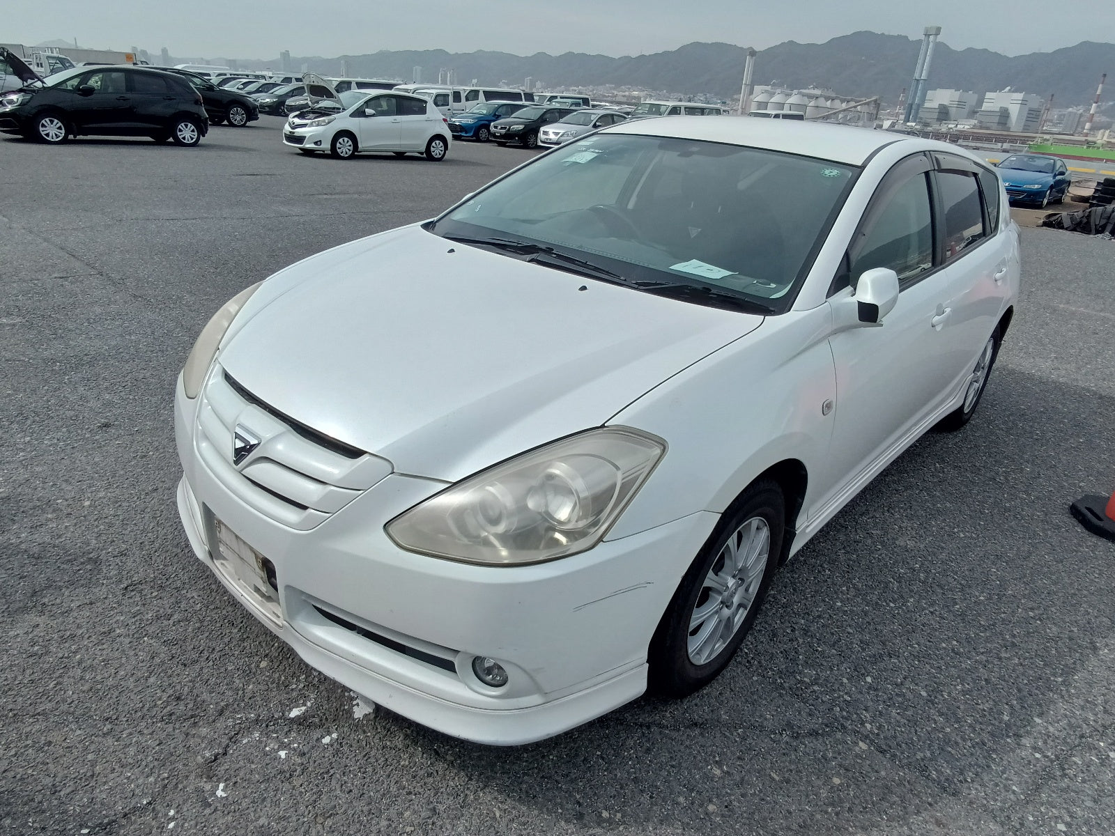 TOYOTA CALDINA-2007 WHITE