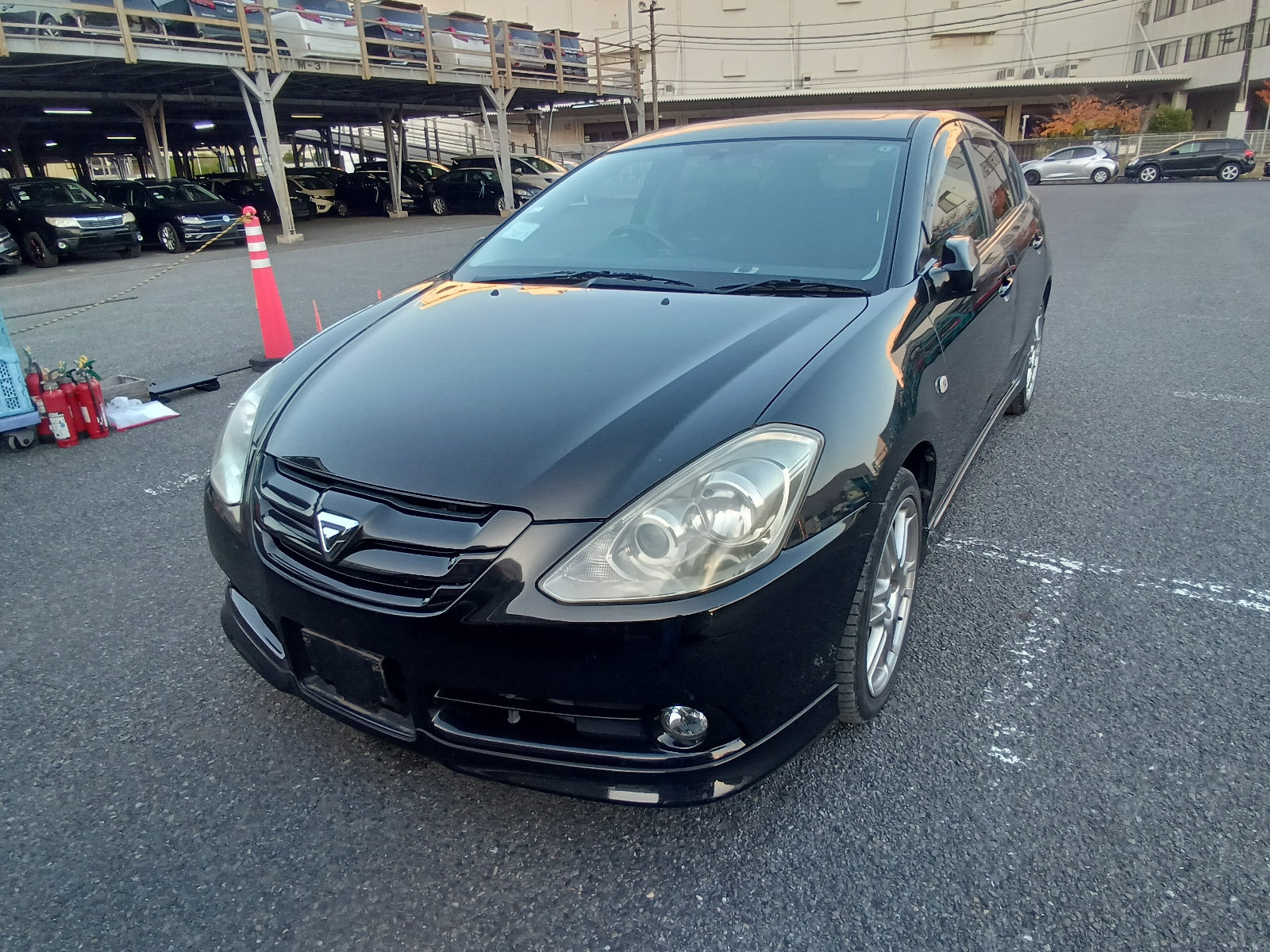 TOYOTA CALDINA-ZT-2007 BLACK