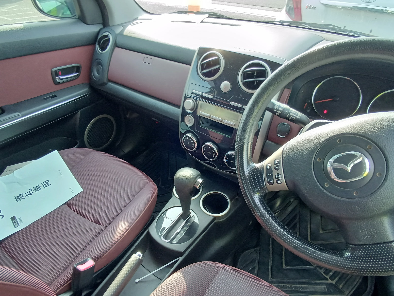 MAZDA VERISA 2007 brown