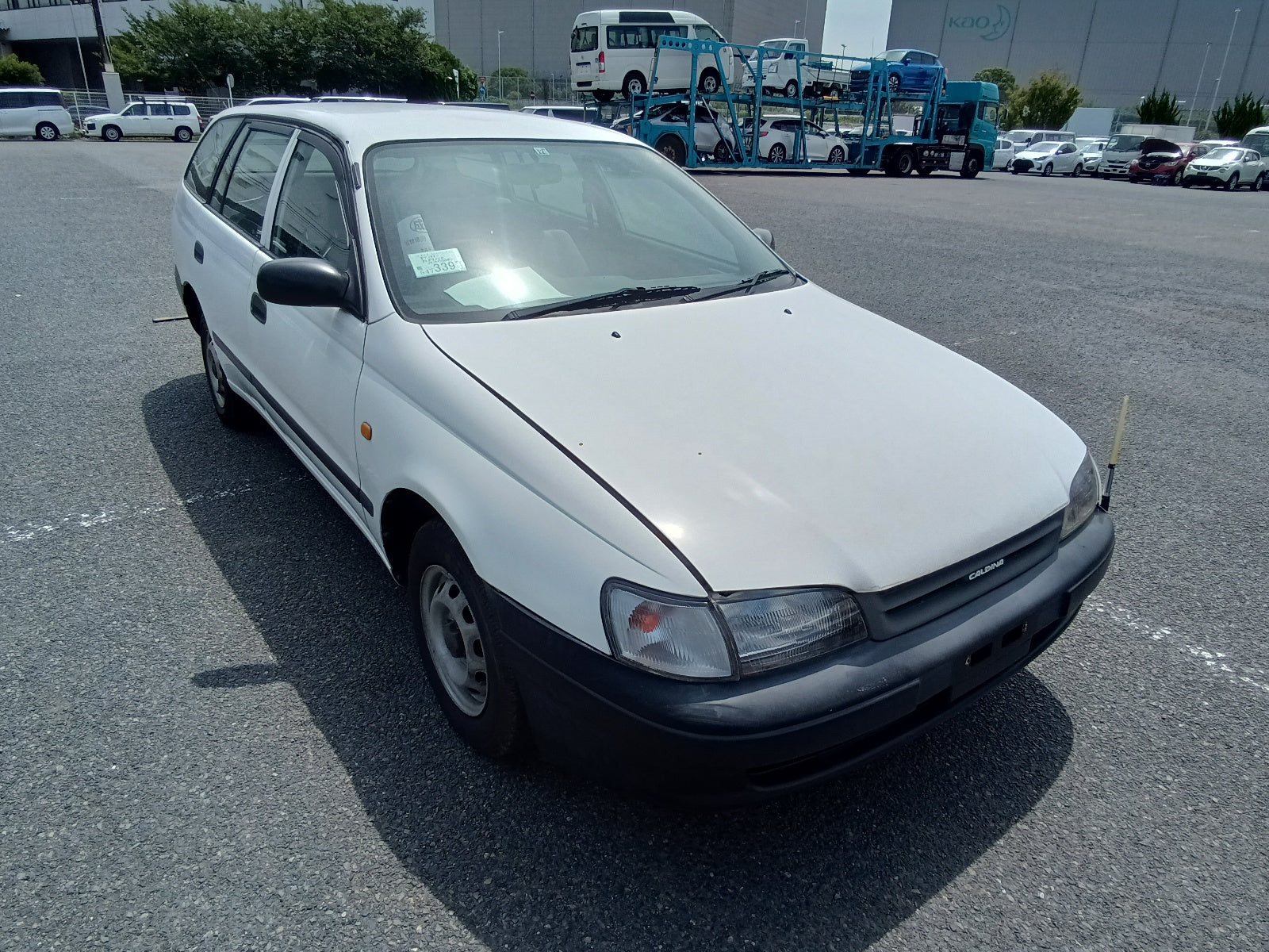 TOYOTA CALDINA VAN 2000 WHITE