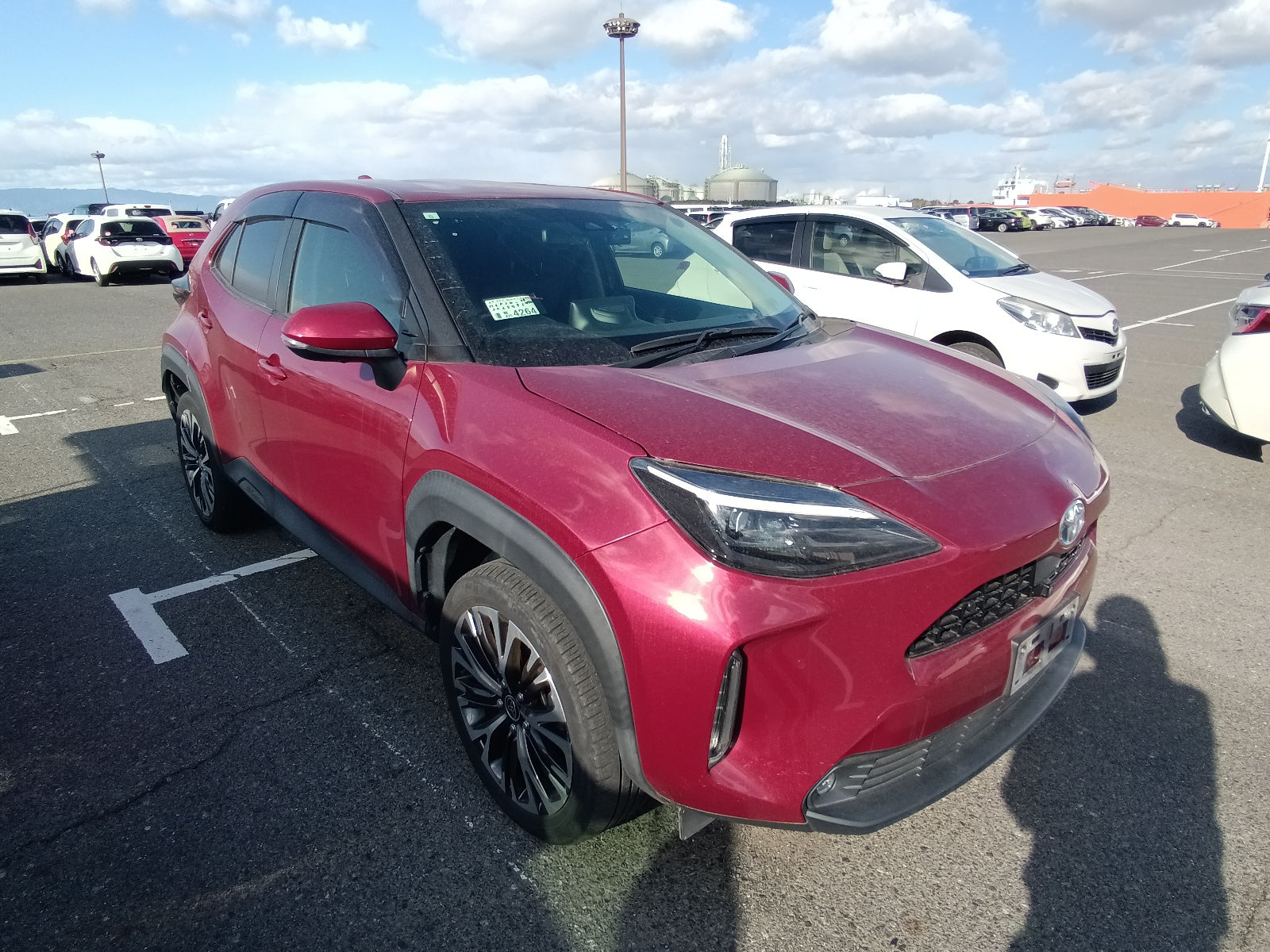 TOYOTA YARIS CROSS HYBRID 2021 HYBRID Z RED