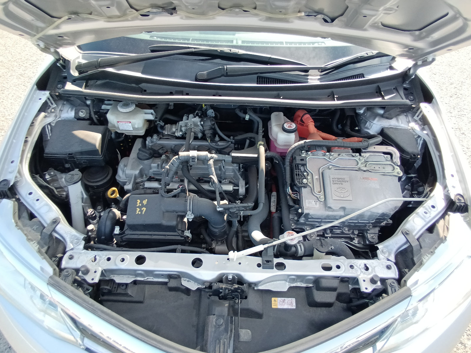 TOYOTA COROLLA AXIO-HYBRID EX-2020-SILVER