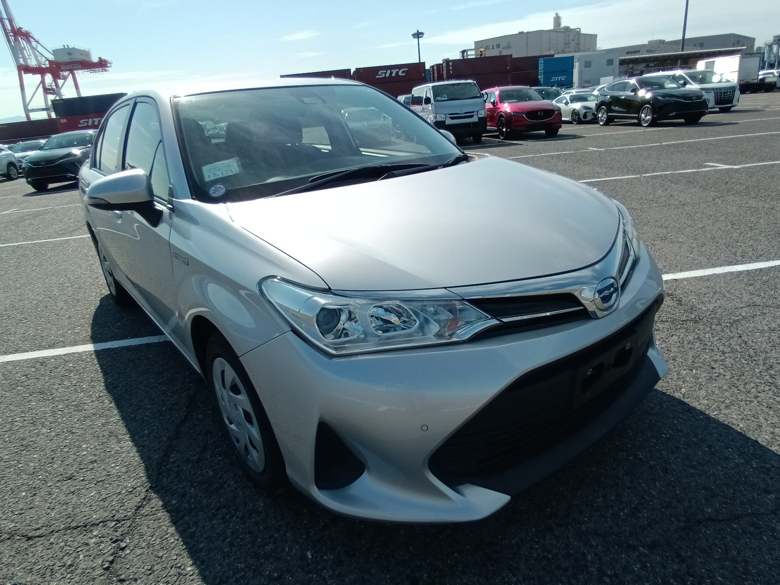 TOYOTA COROLLA AXIO-HYBRID EX-2020-SILVER