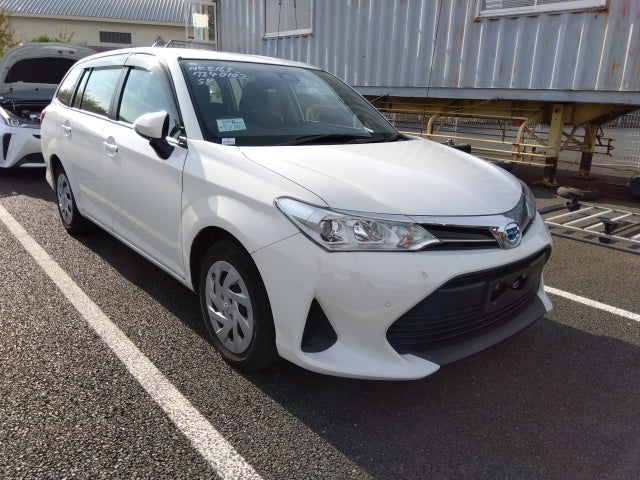 TOYOTA COROLLA FIELDER-HYBRID EX-2020 WHITE