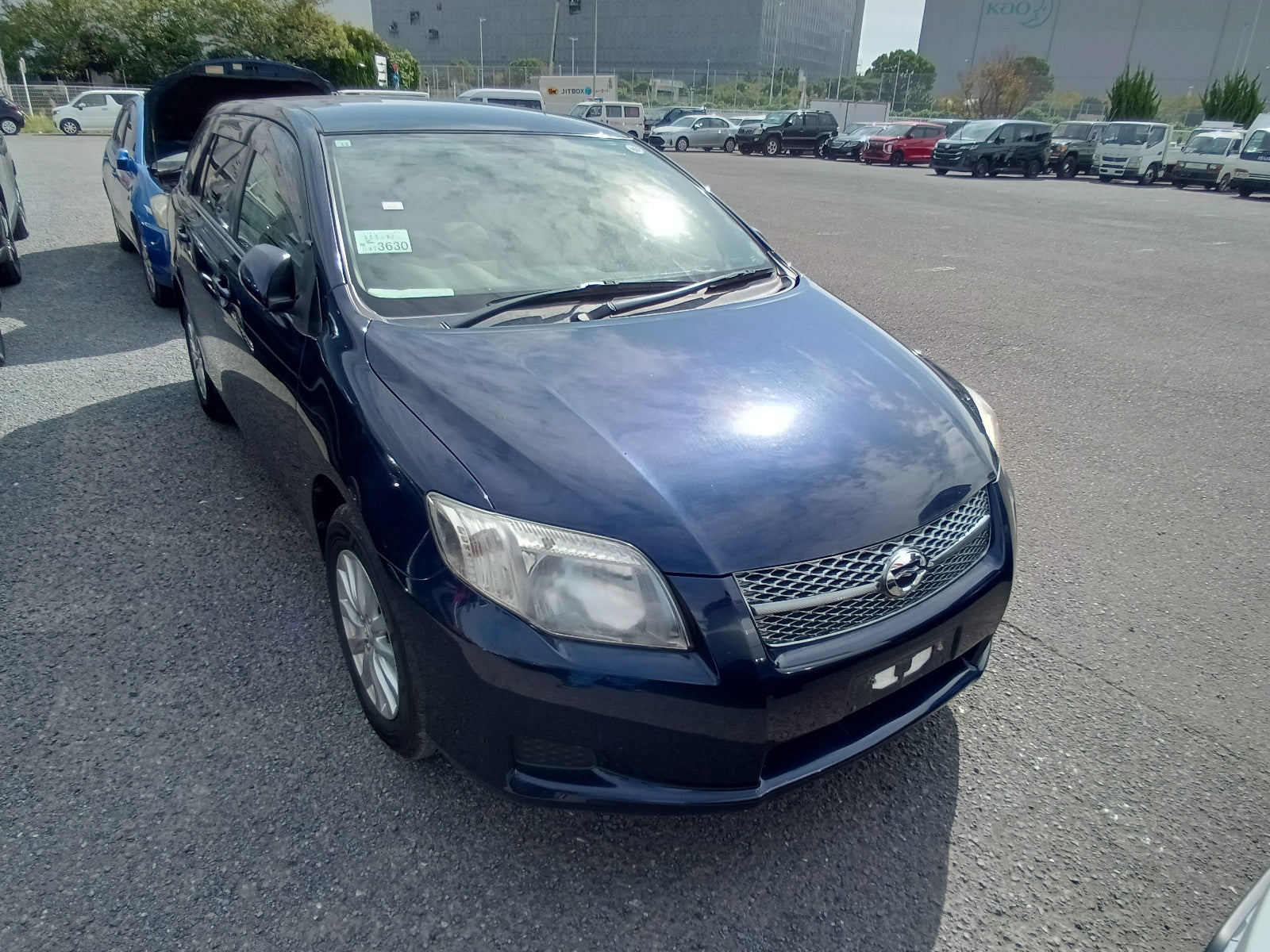 TOYOTA COROLLA FIELDER 2006 NAVY BLUE