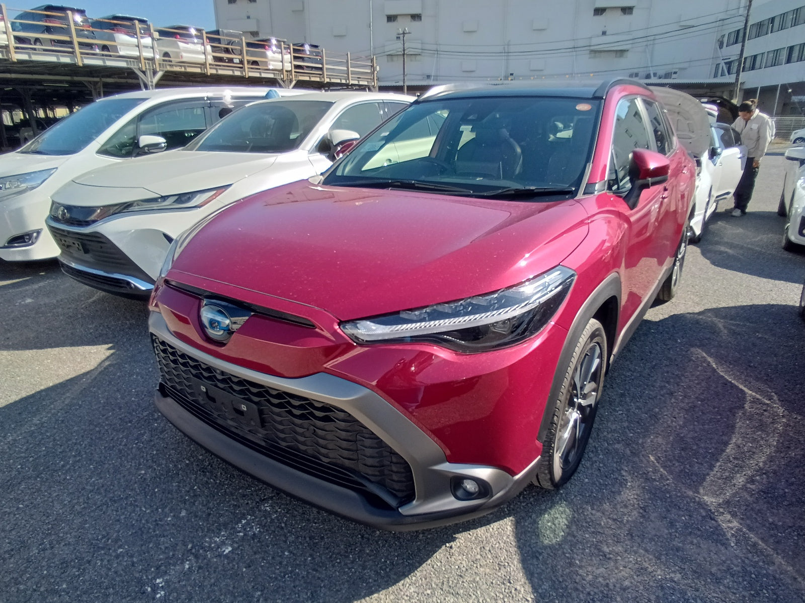 TOYOTA COROLLA CROSS-HYBRID Z-2022 WINE 2