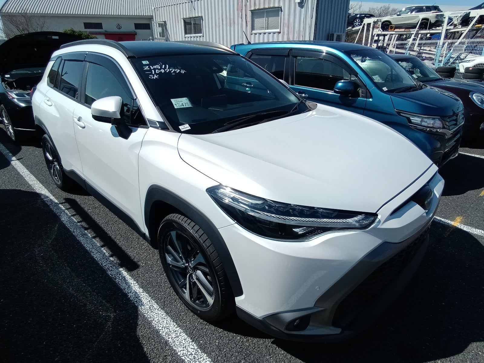 TOYOTA COROLLA CROSS-HYBRID Z PACKAGE-2023 WHITE