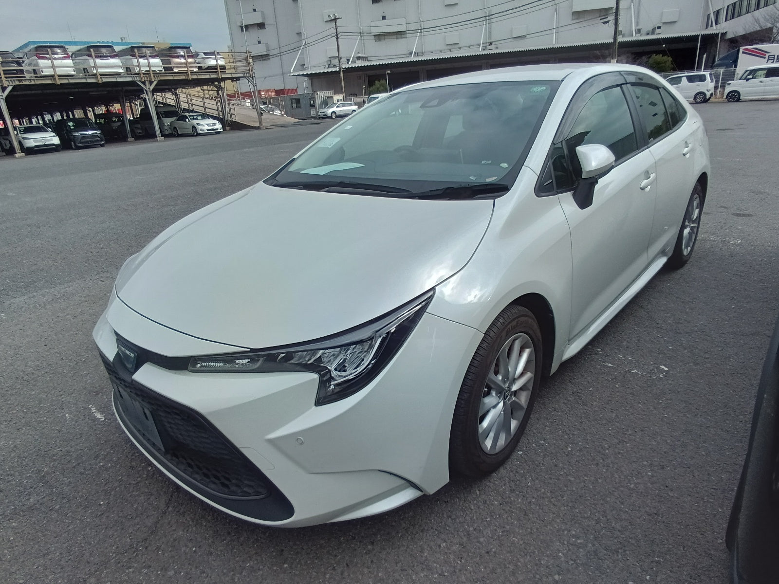 TOYOTA COROLLA 2021 white Hybrid S