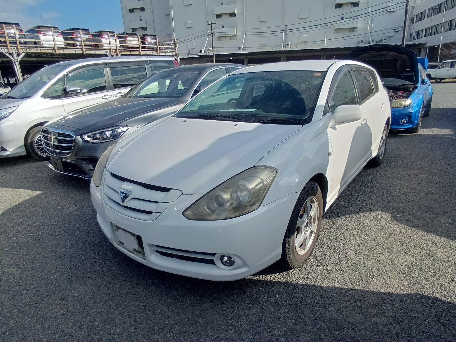 TOYOTA CALDINA-X-2006 WHITE