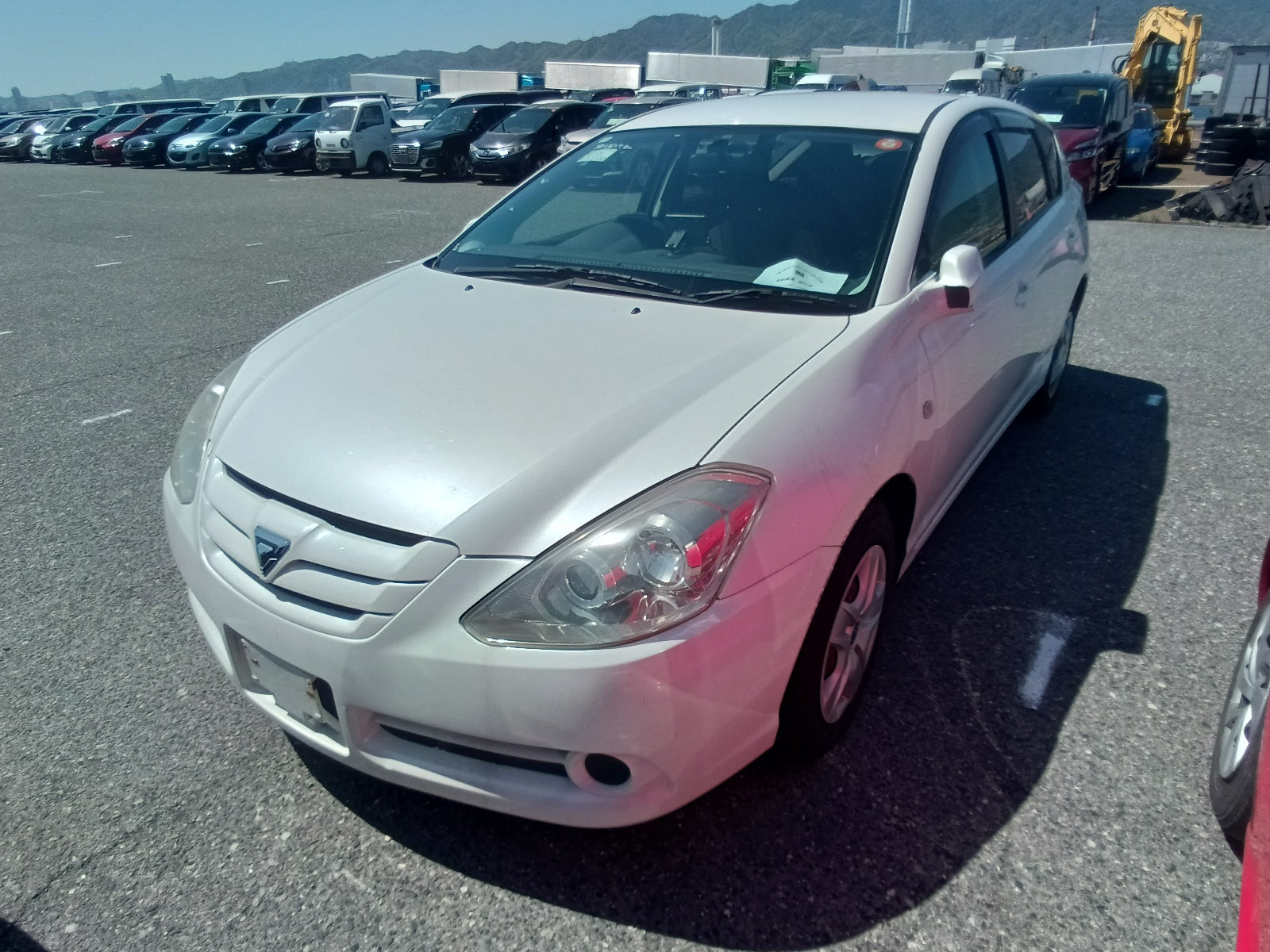TOYOTA CALDINA-Z-2006 WHITE