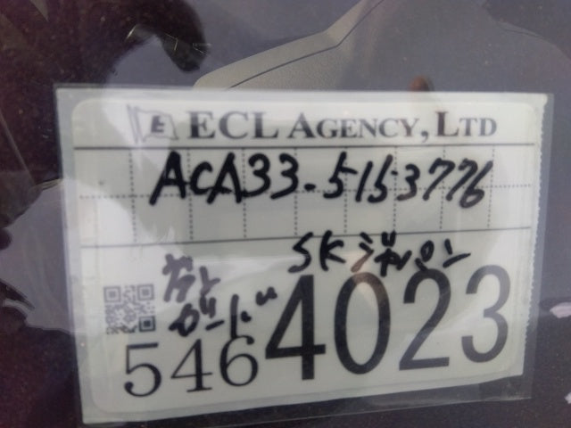 TOYOTA VANGUARD-240S 4WD-2007