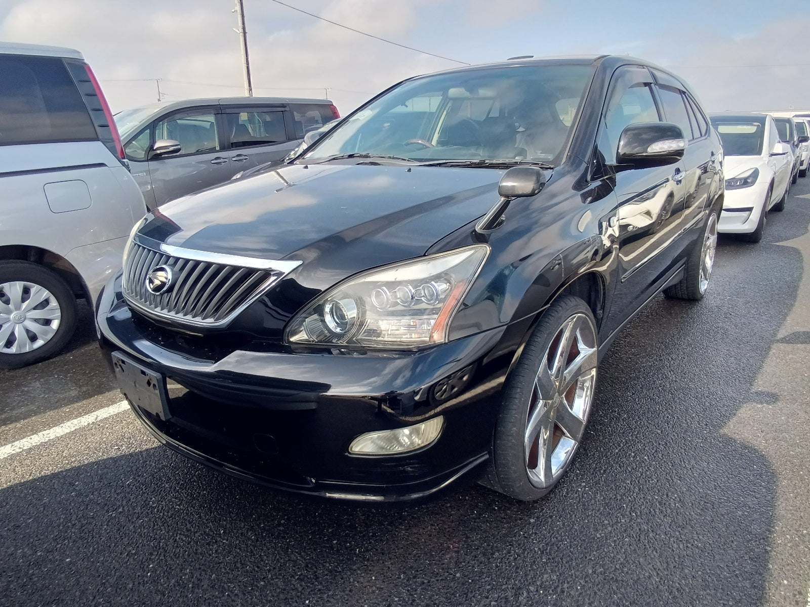 TOYOTA HARRIER-PREMIUM BLACK 240G