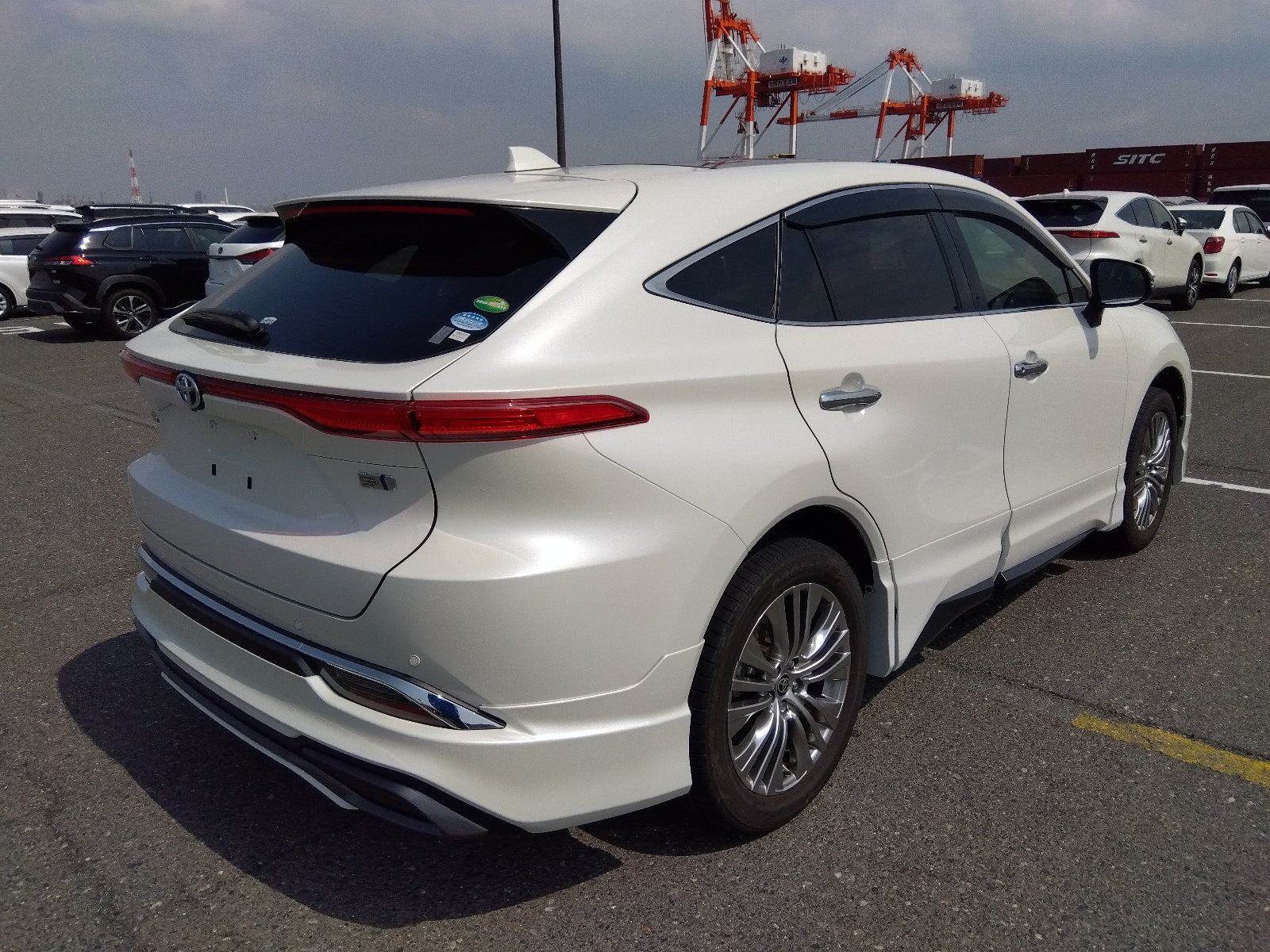 TOYOTA HARRIER-HYBRID Z LEATHER EDITION-2020