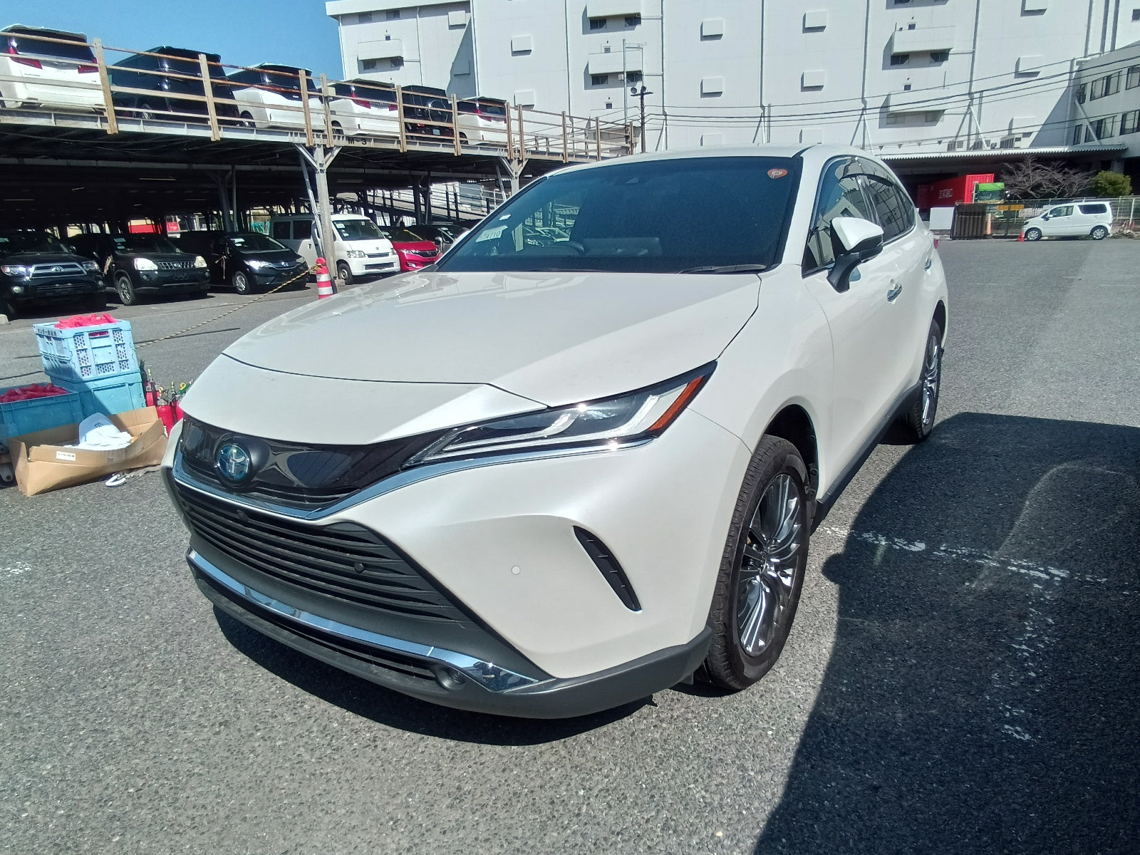 TOYOTA HARRIER-HYBRID Z PACKAGE-2021 PEARL