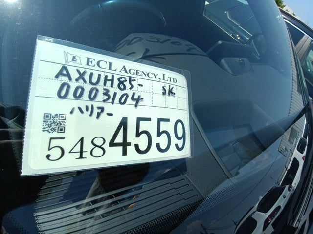 TOYOTA HARRIER-HYBRID Z LEATHER PACKAGE-2020 BLACK