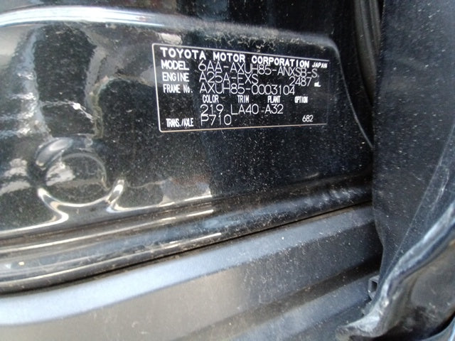 TOYOTA HARRIER-HYBRID Z LEATHER PACKAGE-2020 BLACK