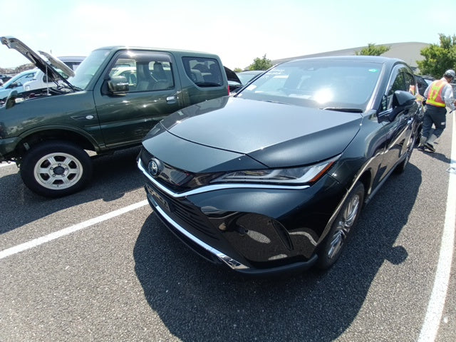 TOYOTA HARRIER-HYBRID Z LEATHER PACKAGE-2020 BLACK