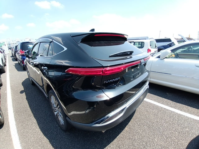 TOYOTA HARRIER-HYBRID Z LEATHER PACKAGE-2020 BLACK