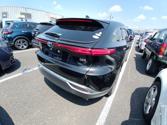 TOYOTA HARRIER-HYBRID Z LEATHER PACKAGE-2020 BLACK