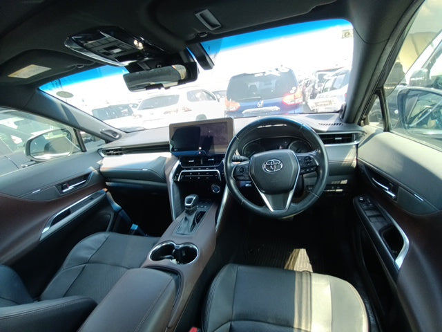 TOYOTA HARRIER-HYBRID Z LEATHER PACKAGE-2020 BLACK