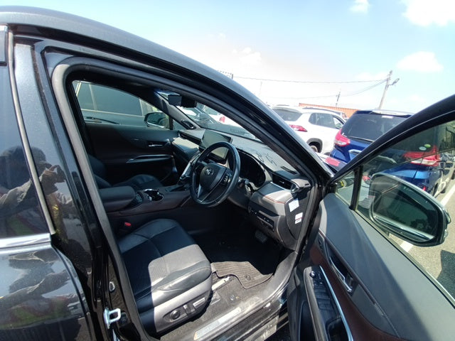 TOYOTA HARRIER-HYBRID Z LEATHER PACKAGE-2020 BLACK