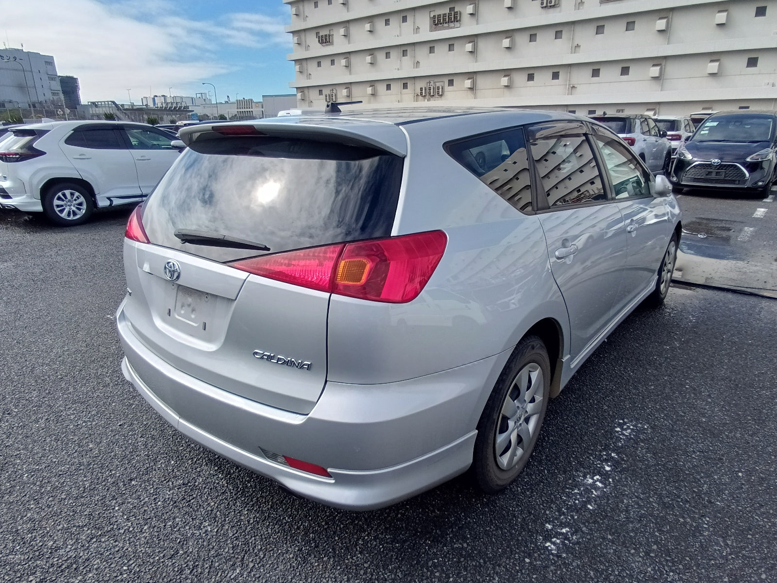 TOYOTA CALDINA-ZT-2003-SILVER