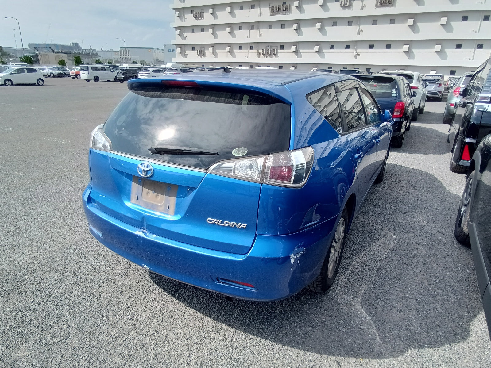 TOYOTA CALDINA Z EDITION 2005 BLUE