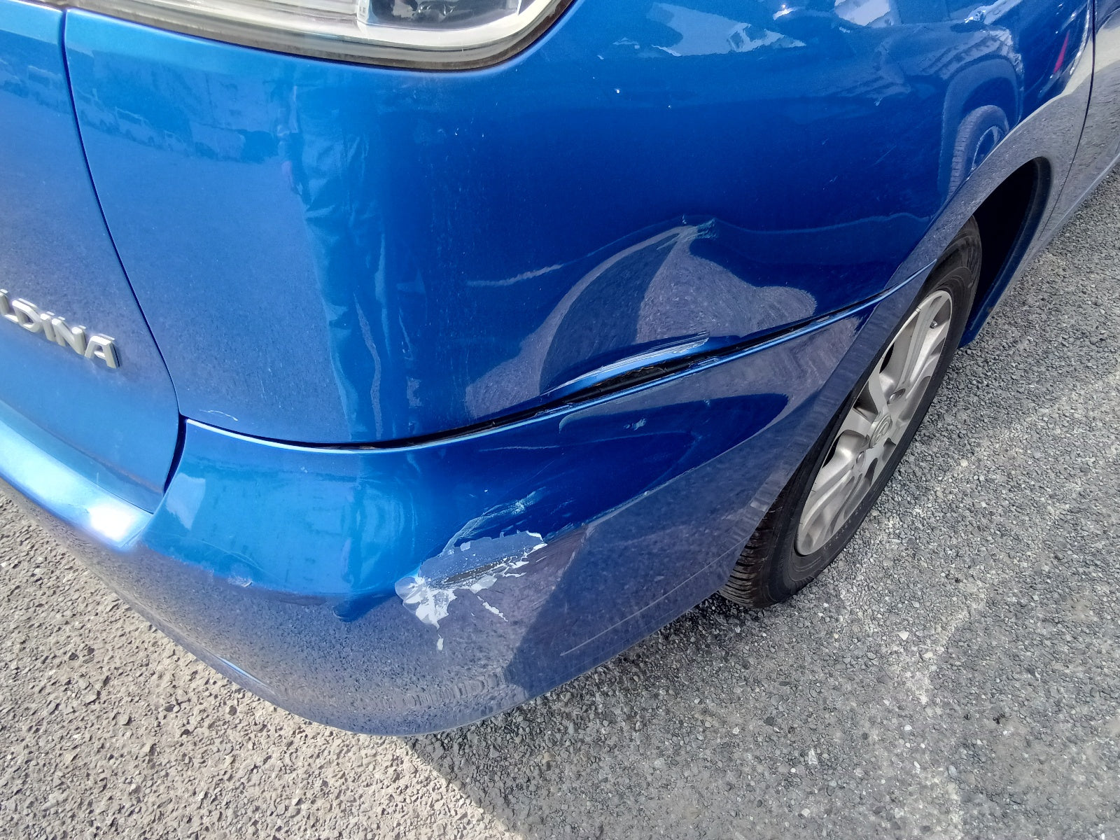 TOYOTA CALDINA Z EDITION 2005 BLUE