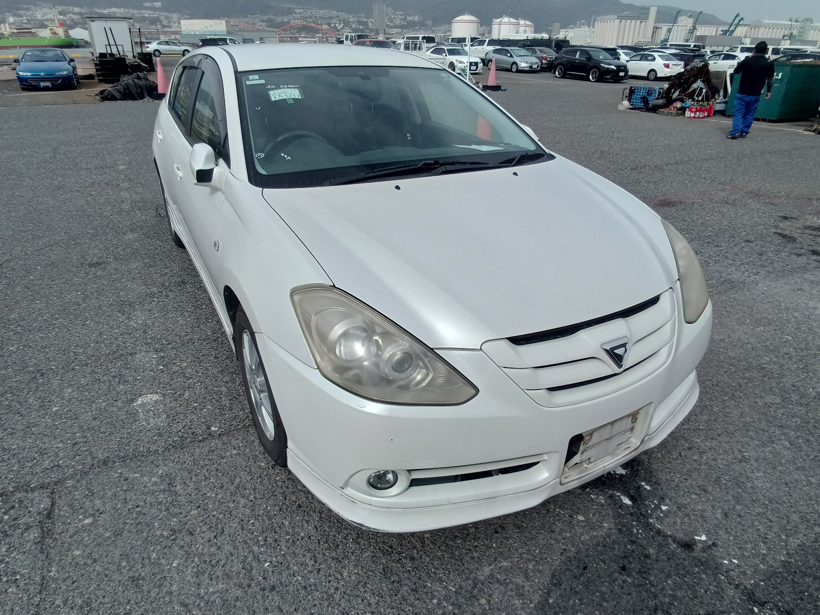 TOYOTA CALDINA-2007 WHITE