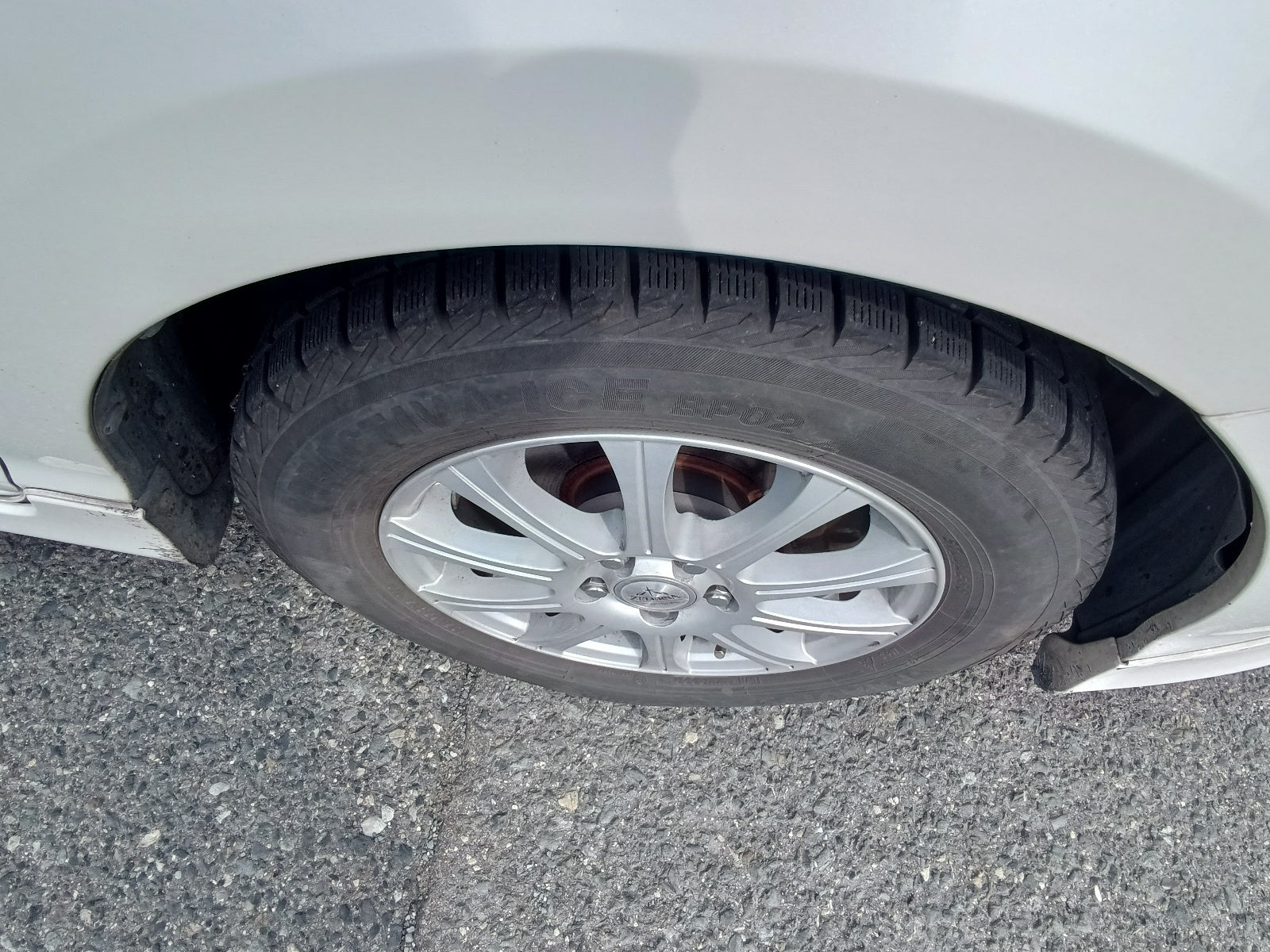 TOYOTA CALDINA-2007 WHITE
