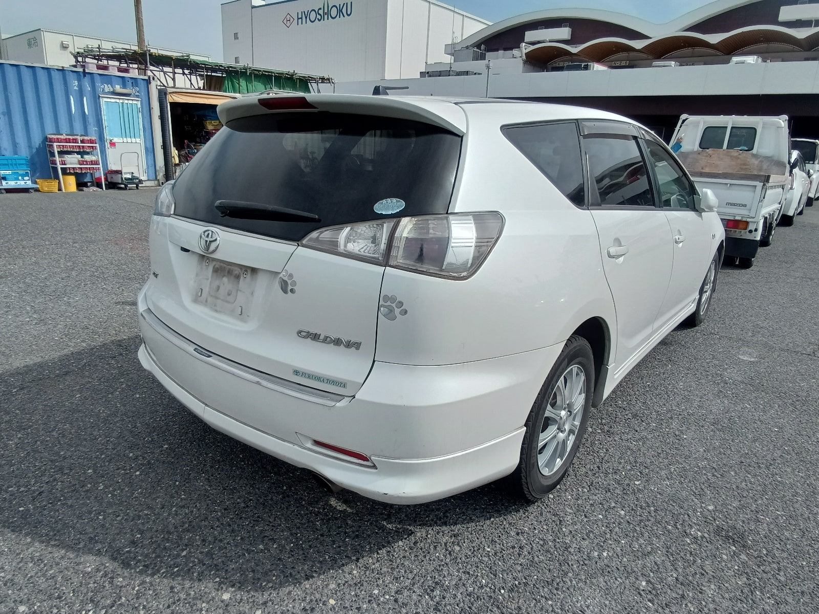 TOYOTA CALDINA-2007 WHITE