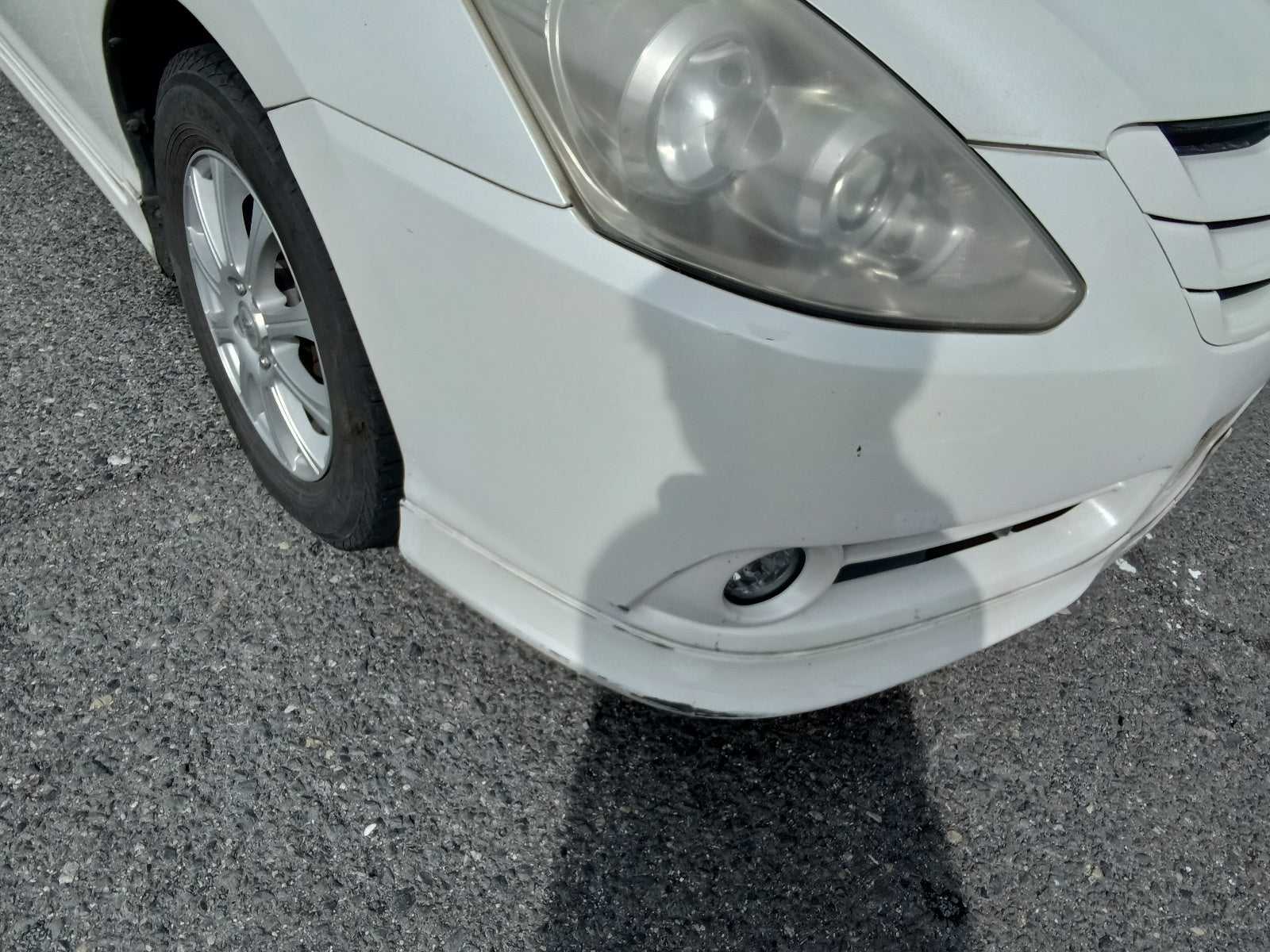 TOYOTA CALDINA-2007 WHITE