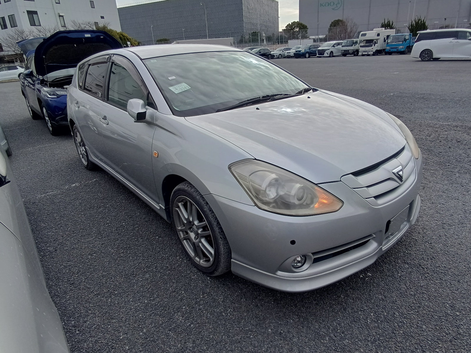 TOYOTA CALDINA-2007 SILVER