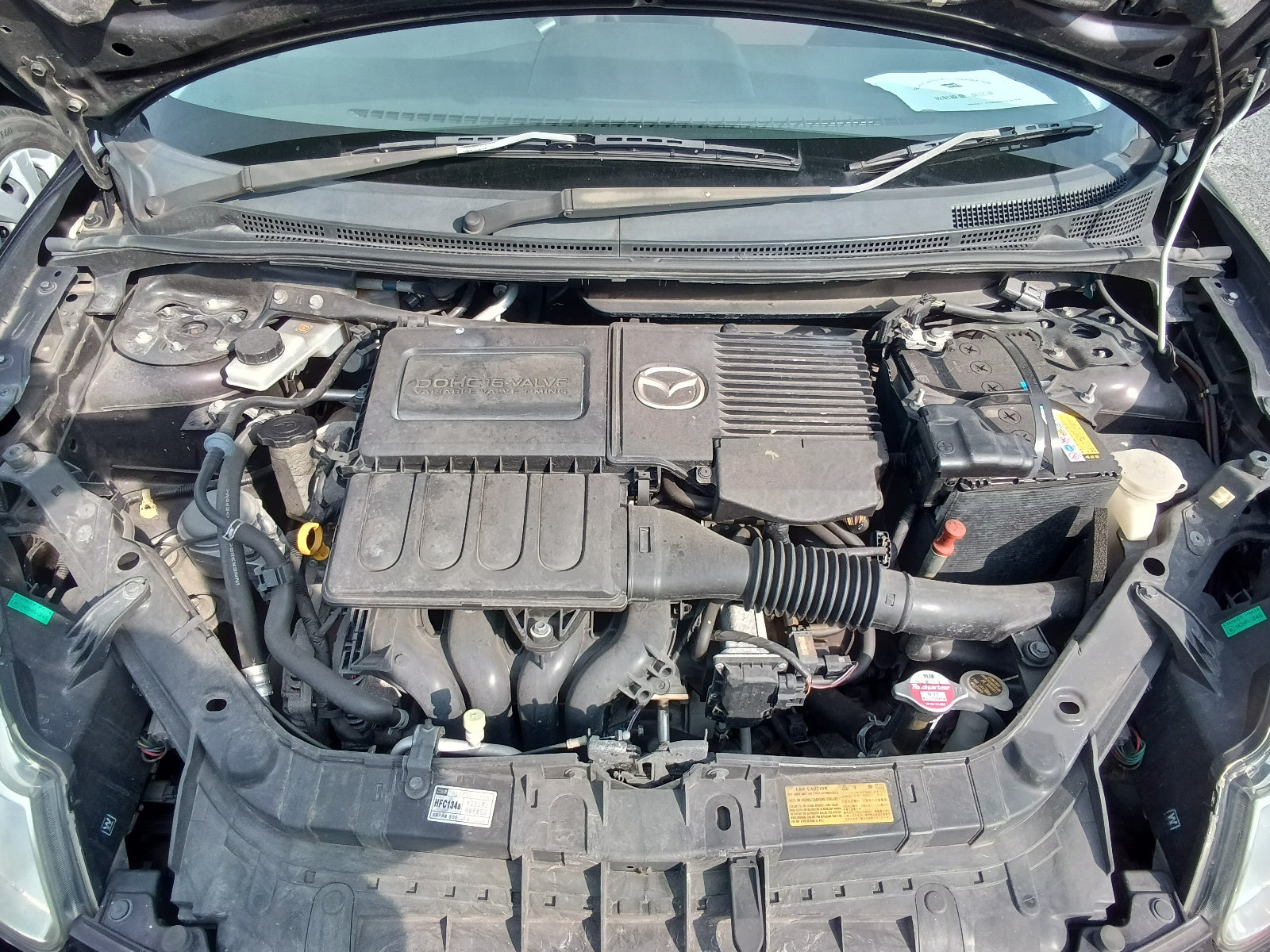 MAZDA VERISA 2007 brown