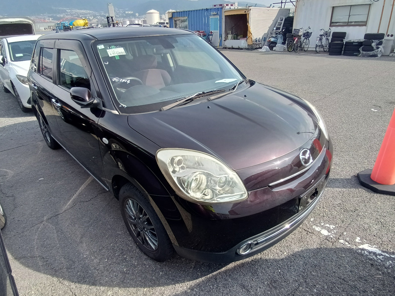 MAZDA VERISA 2007 brown
