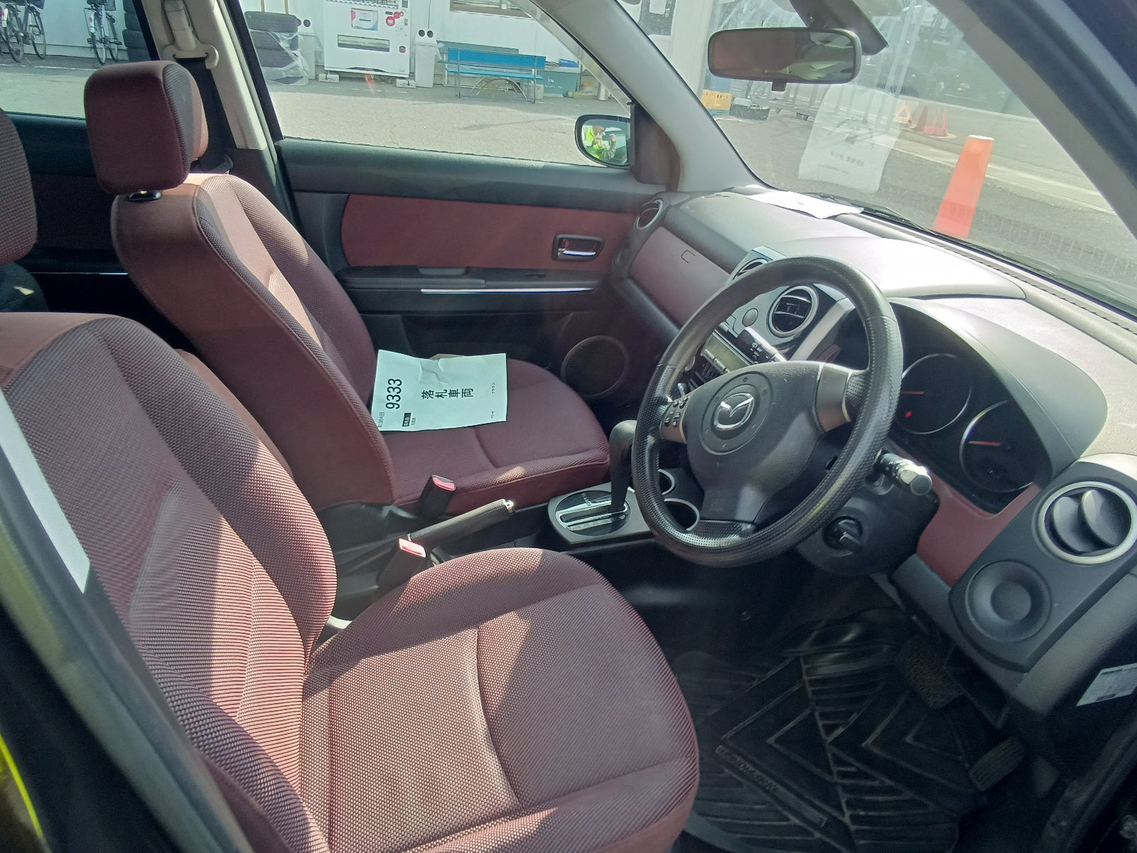 MAZDA VERISA 2007 brown