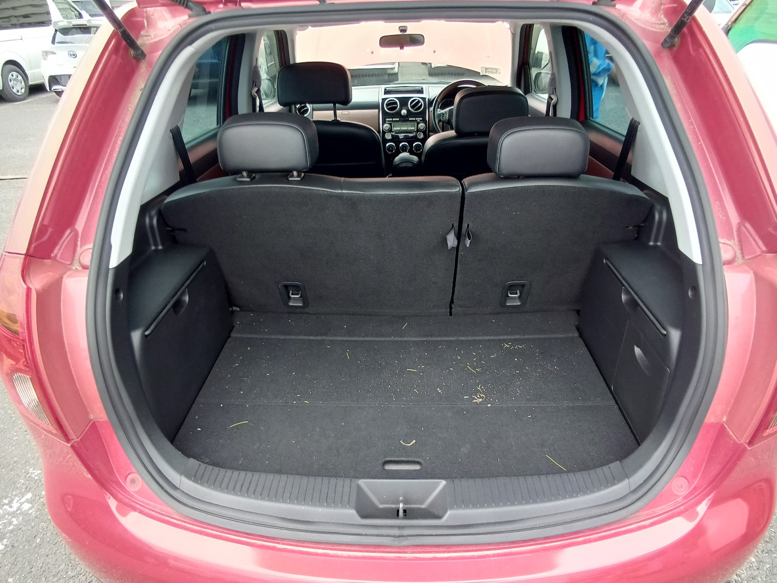 MAZDA VERISA 2008 RED