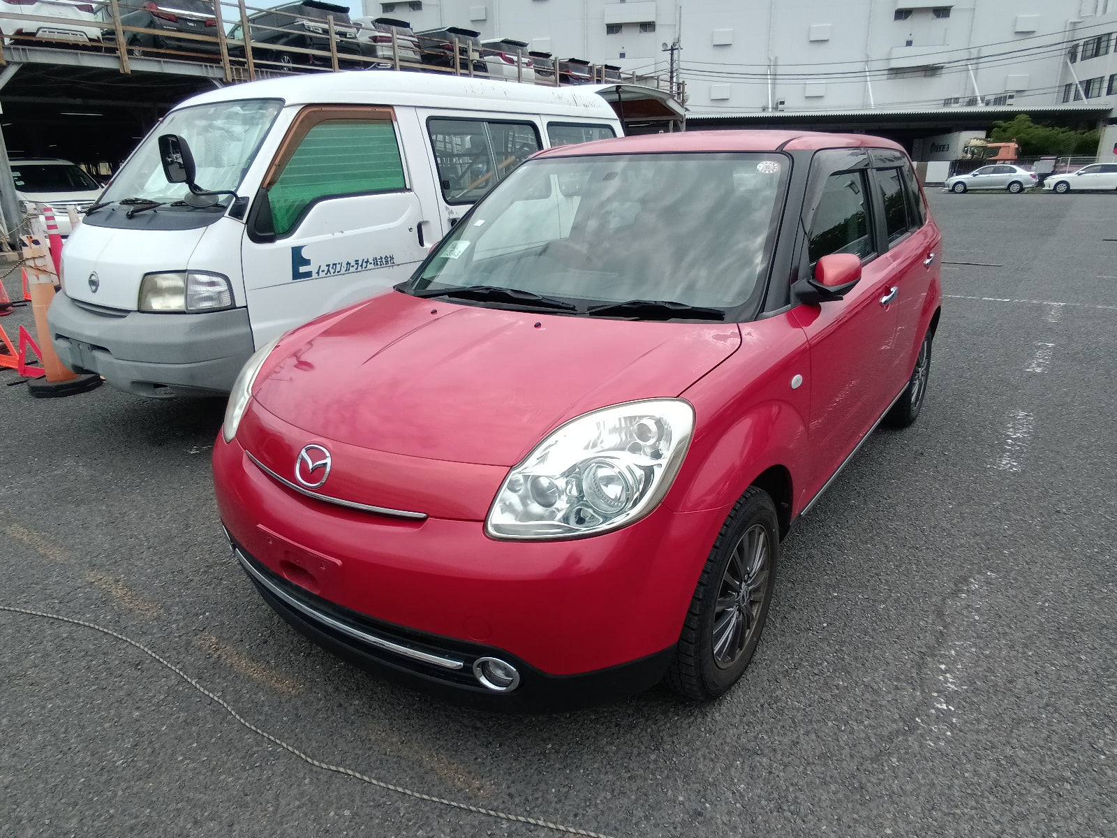 MAZDA VERISA 2008 RED