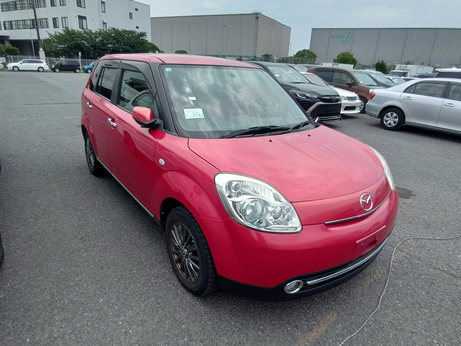 MAZDA VERISA 2008 RED