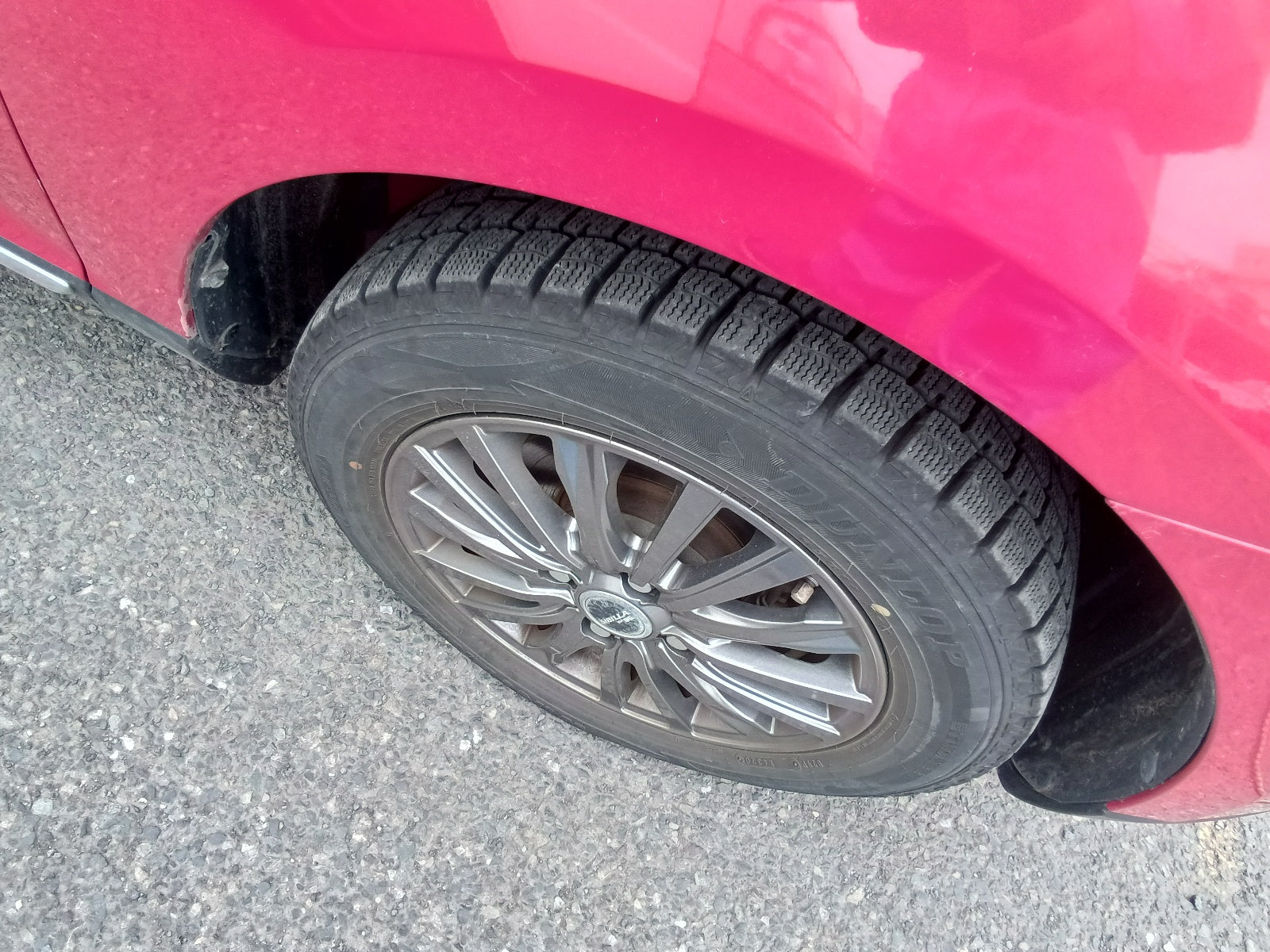 MAZDA VERISA 2008 RED