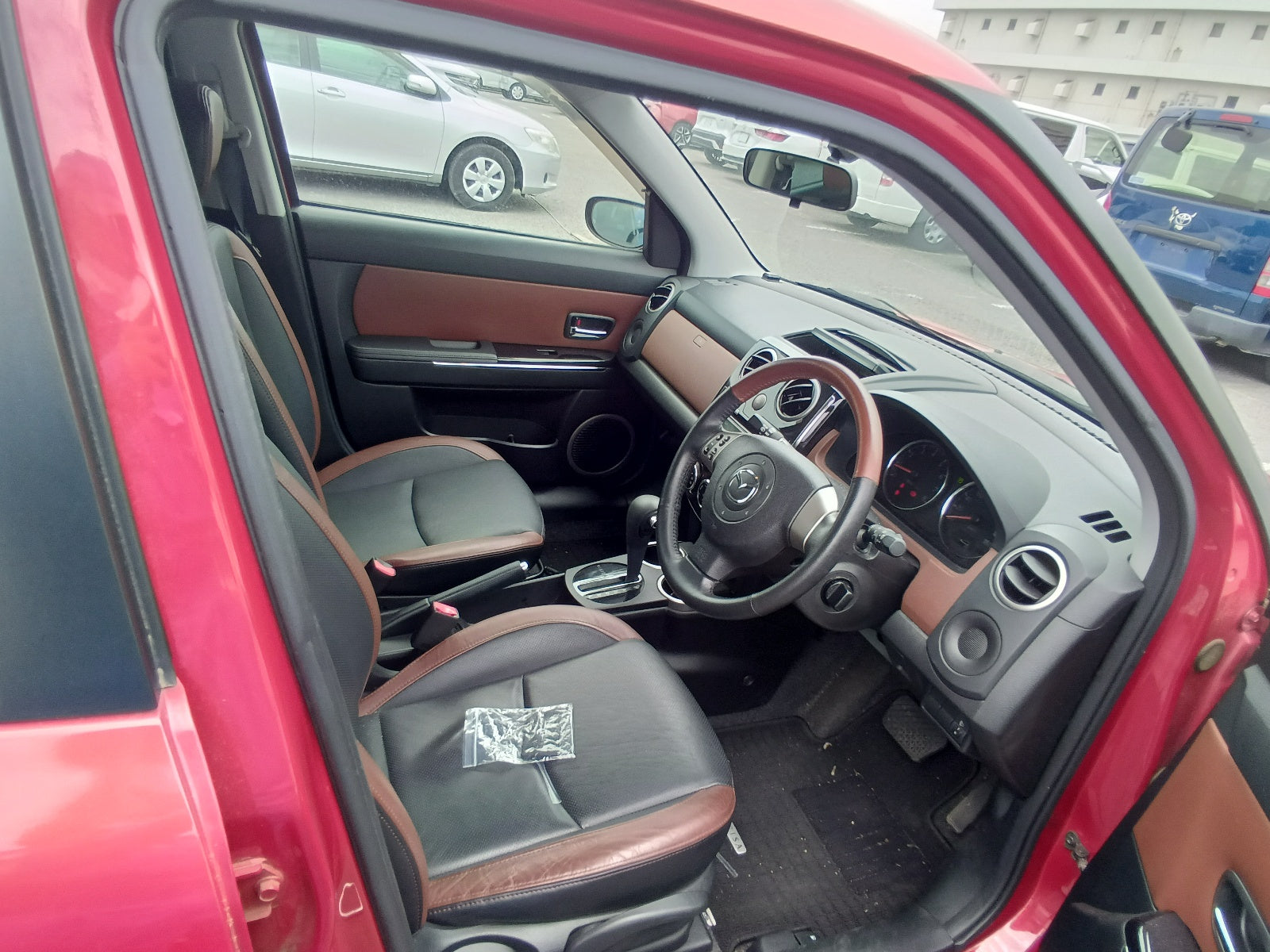 MAZDA VERISA 2008 RED