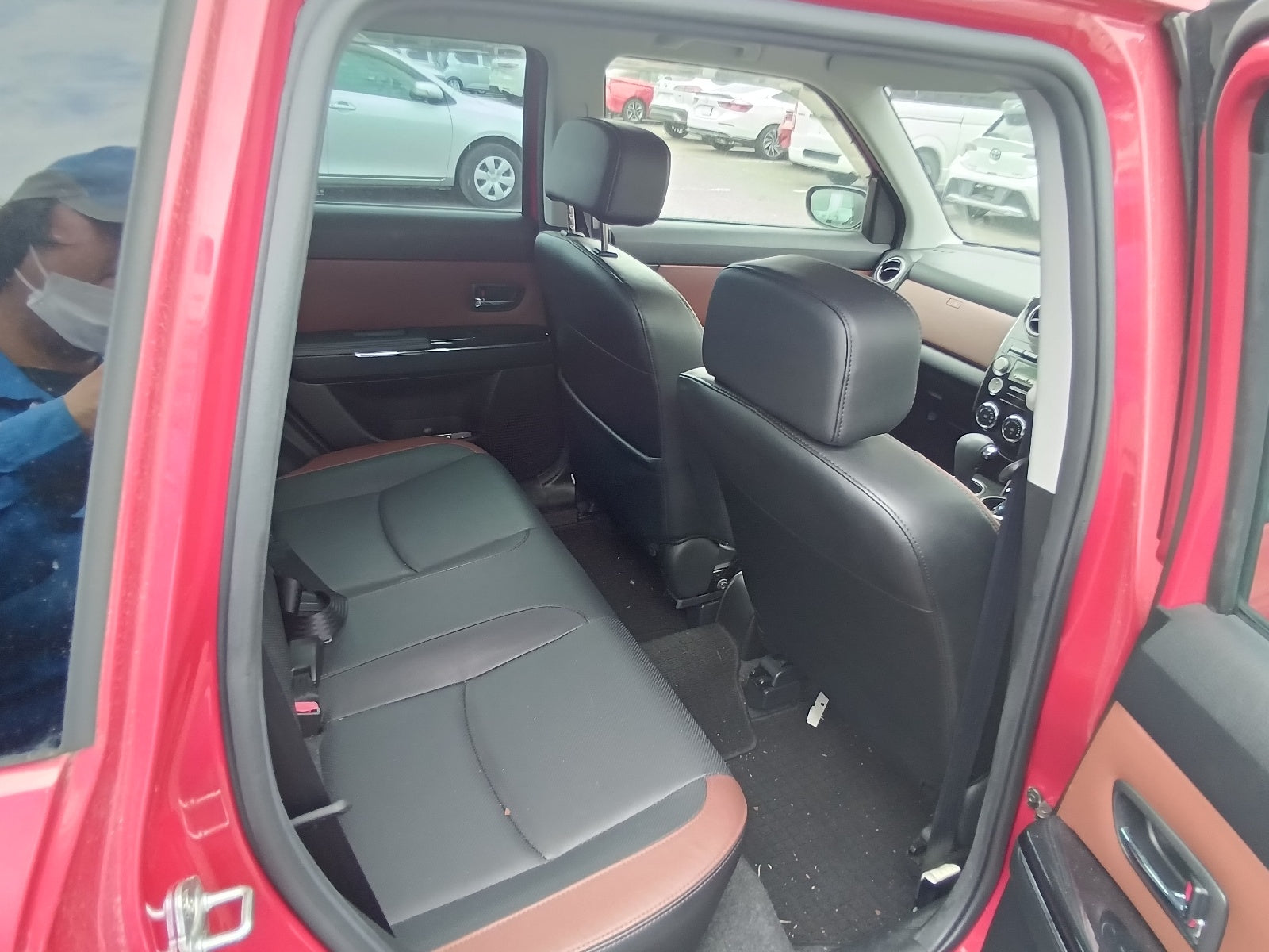 MAZDA VERISA 2008 RED