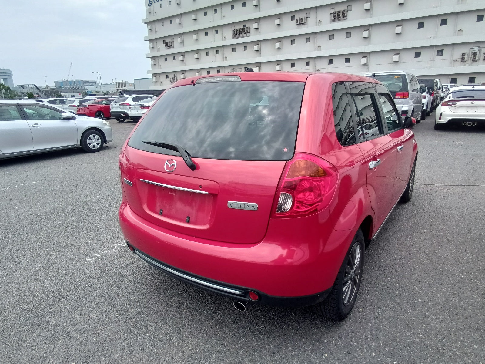 MAZDA VERISA 2008 RED