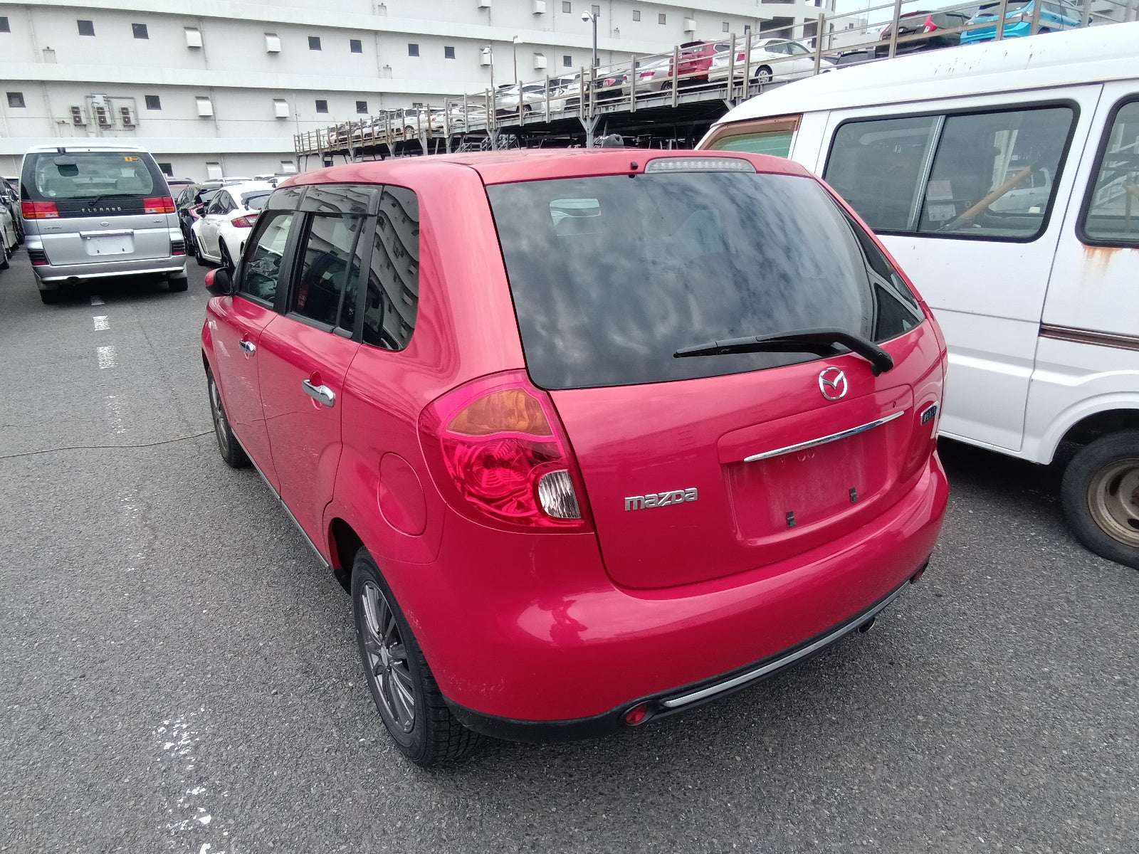 MAZDA VERISA 2008 RED