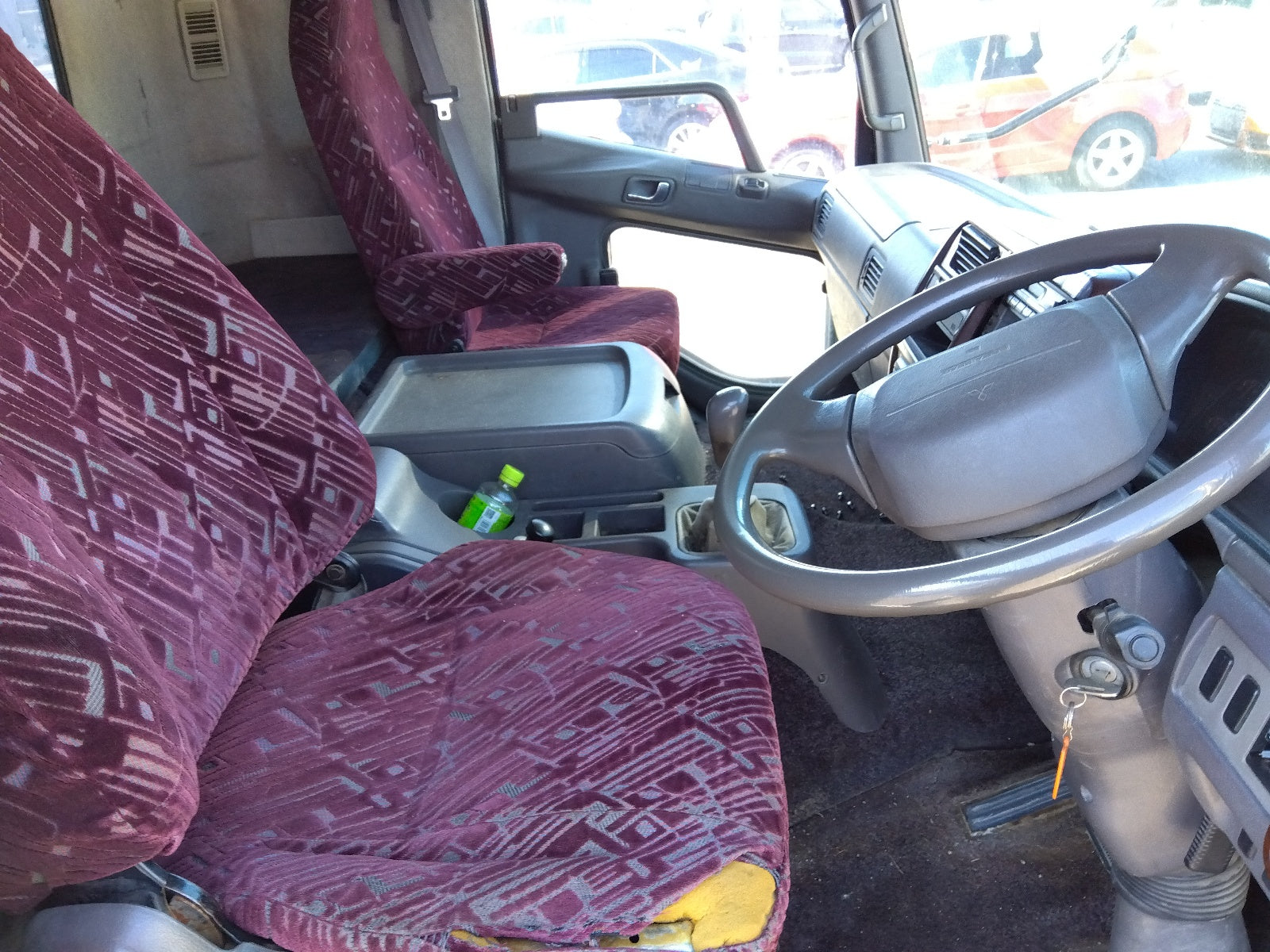 MITSUBISHI FUSO FIGHTER-DUMP TRUCK-2003 WHITE