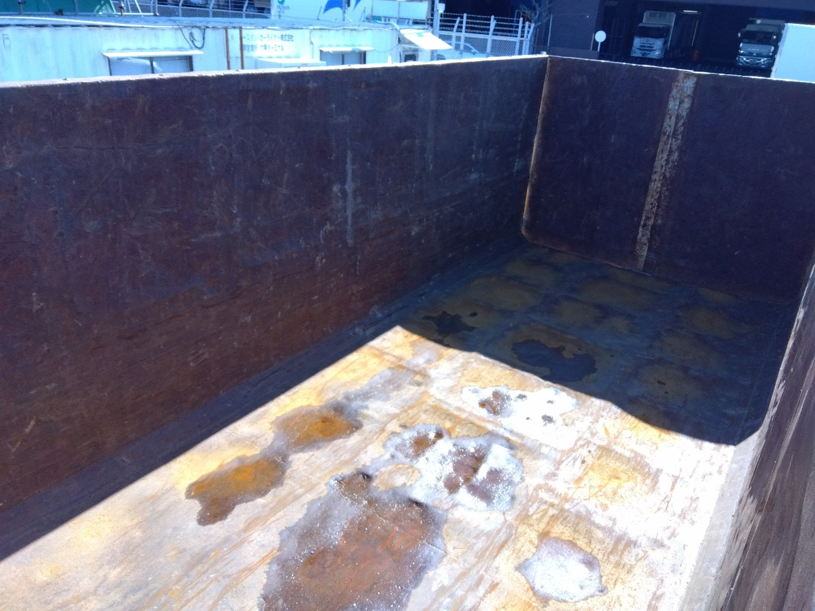 MITSUBISHI FUSO FIGHTER-DUMP TRUCK-2003 WHITE