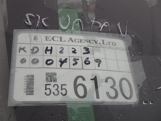 TOYOTA HIACE-DX 4D-2008