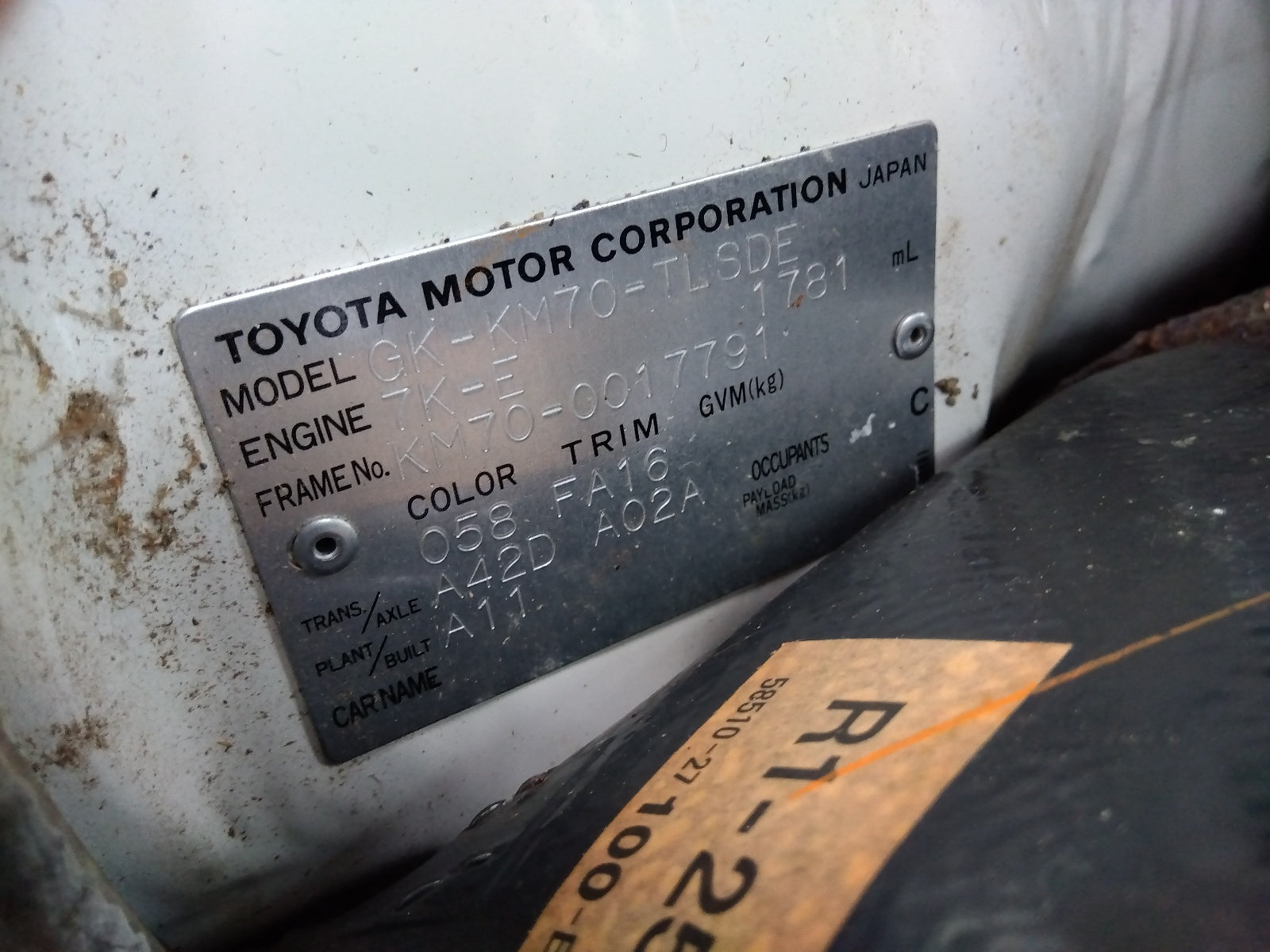 TOYOTA LITE ACE TRUCK-2004