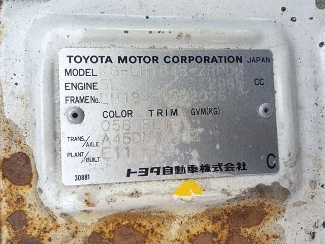 TOYOTA HIACE-DX- 2000