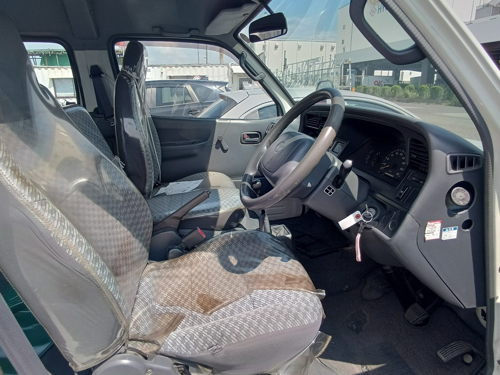 TOYOTA HIACE 2003 WHITE SUPER LONG DX